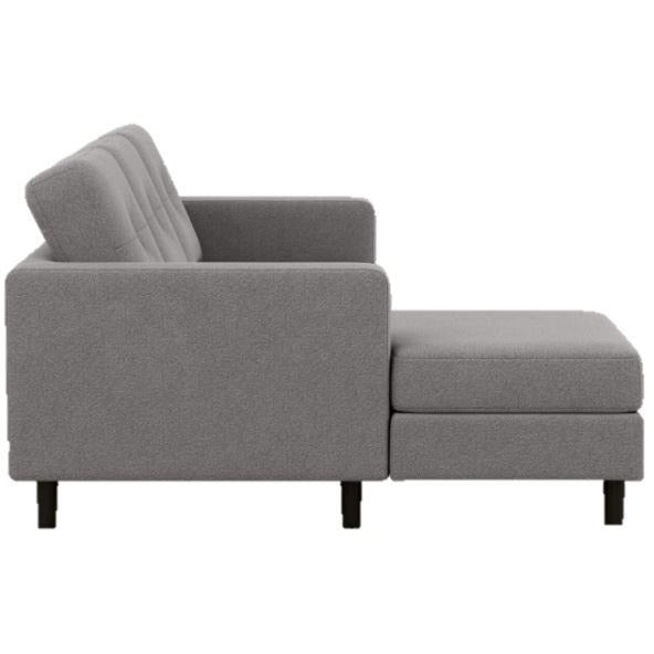 Solo 2 piece sectional sofa with left hand chaise