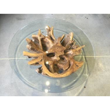 Natura Round Root Coffee Table - S