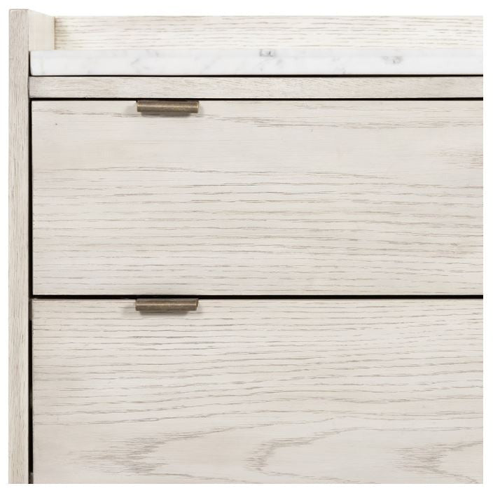 Viggo Tall Dresser - Vintage White Oak