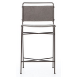 Wharton Counter Stool - Stonewash Grey