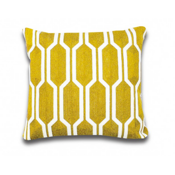 Tile Yellow Cushion