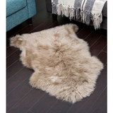 Sheepskin Rug 2' x 3.5' - Taupe