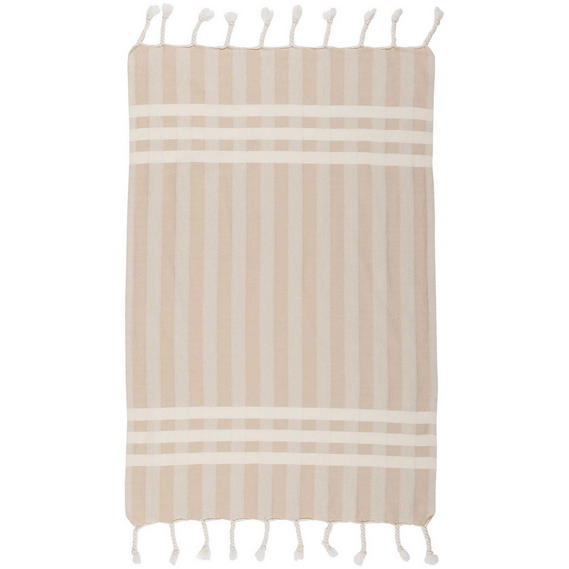 Hand Towel - Criss Cross - Beige