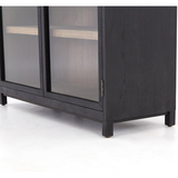 Millie Cabinet - Drifted Black/ Drifted Oak
