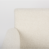 Asha Accent Chair - Cream Boucle