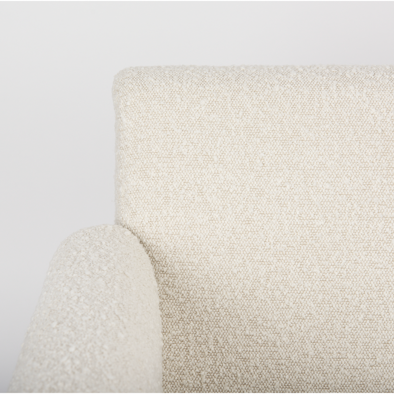 Asha Accent Chair - Cream Boucle