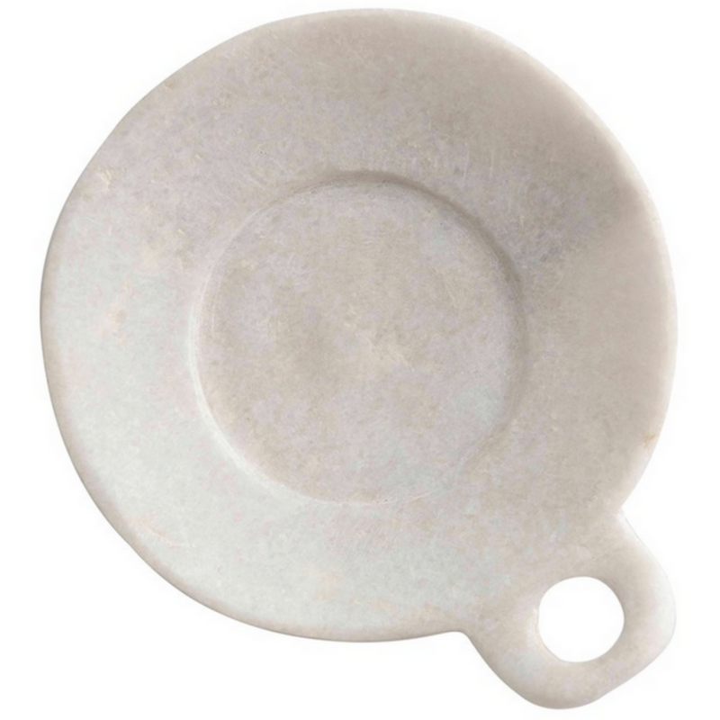 Marble Dish w/ Handle