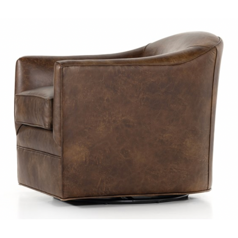 Quinton Swivel Chair - Arvada Cigar