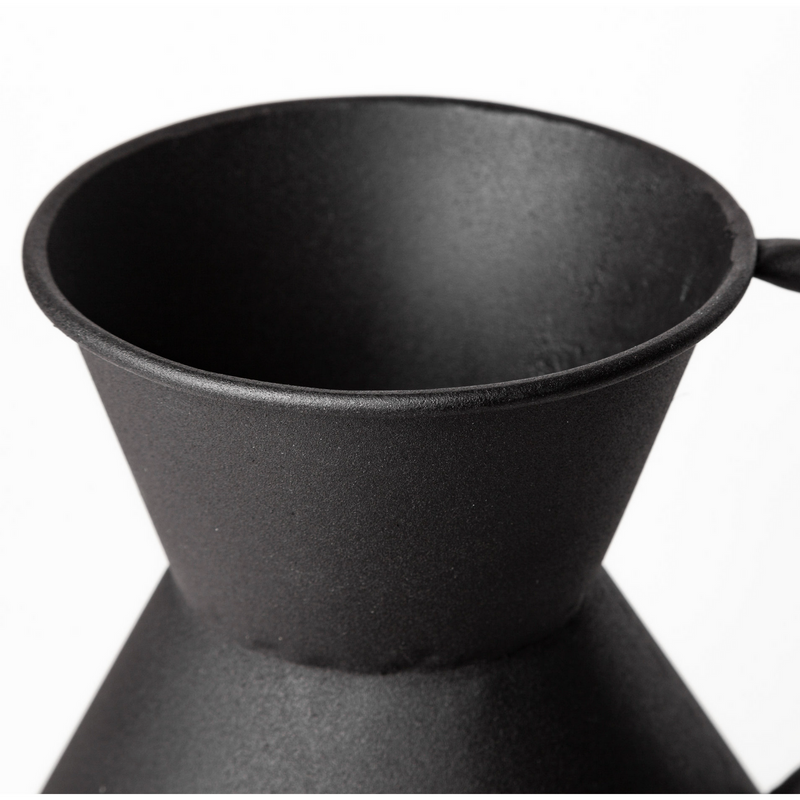Emilia Small Black Metal Decorative Jug