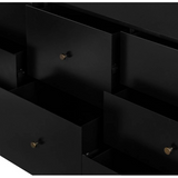 Soto 8 Drawer Dresser in Black