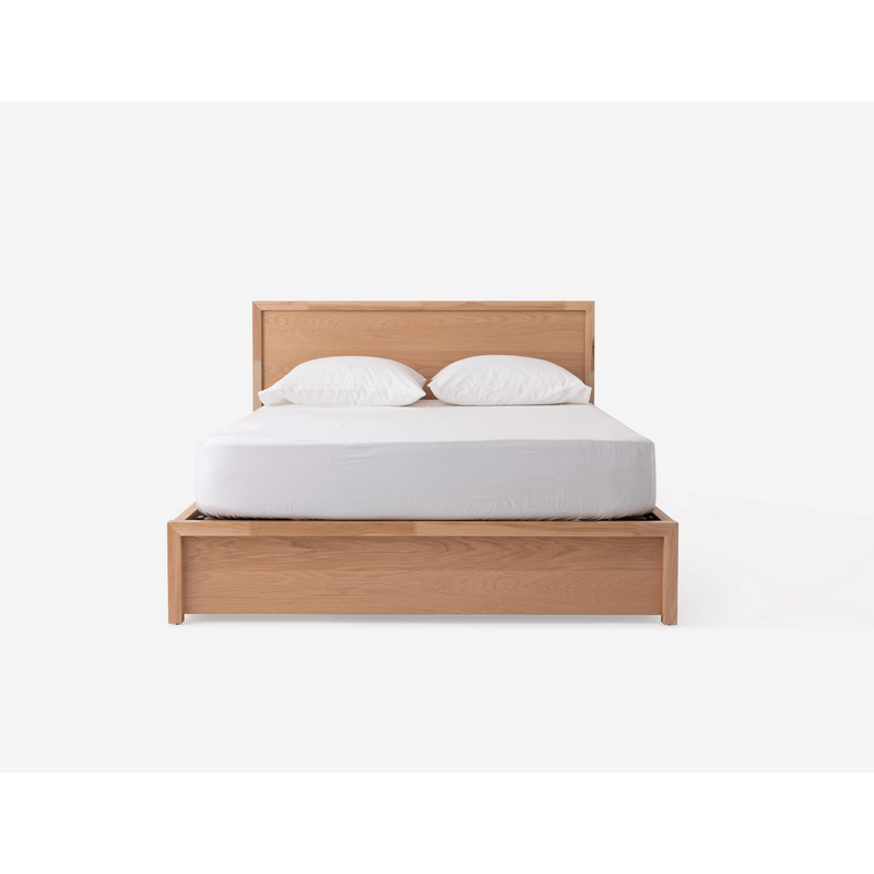 Marcel Oak 6 Drawer Storage Bed