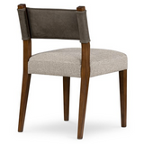 Ferris Dining Chair in Nubuck Charcoal