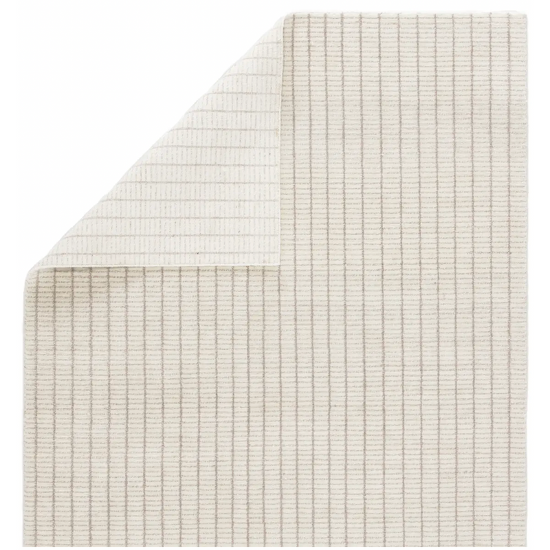 Grove Stratton Area Rug - White/Taupe