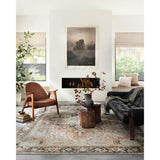 Lenna Rust &amp; Charcoal Area Rug