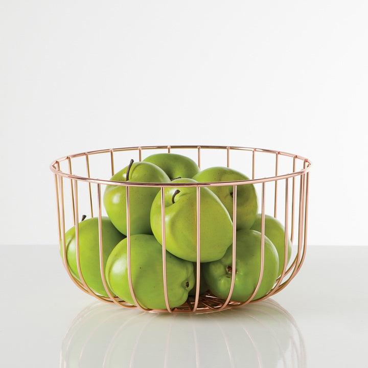 Symmetry Fruit Bowl - Rose Gold