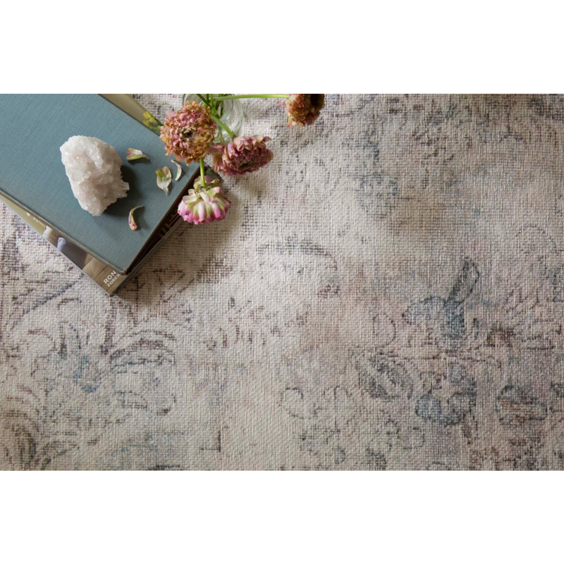 Loren Area Rug - Silver and Slate