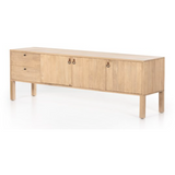 Isador Media Console - Dry Wash Poplar