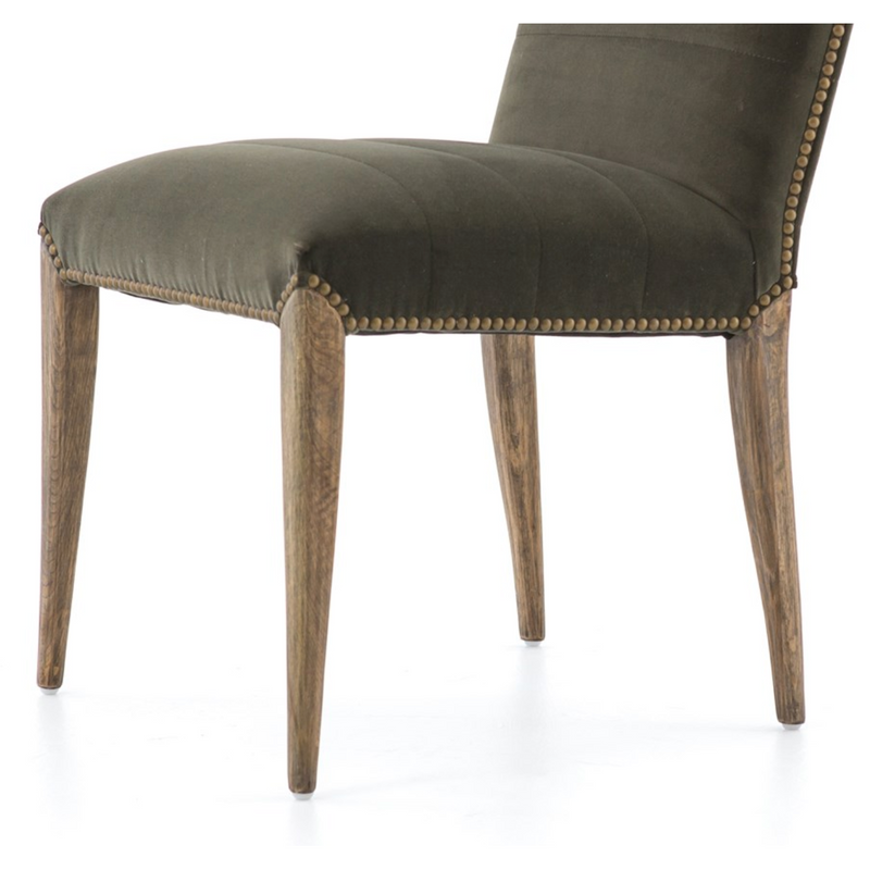 Nate Dining Chair - Velvet Loden