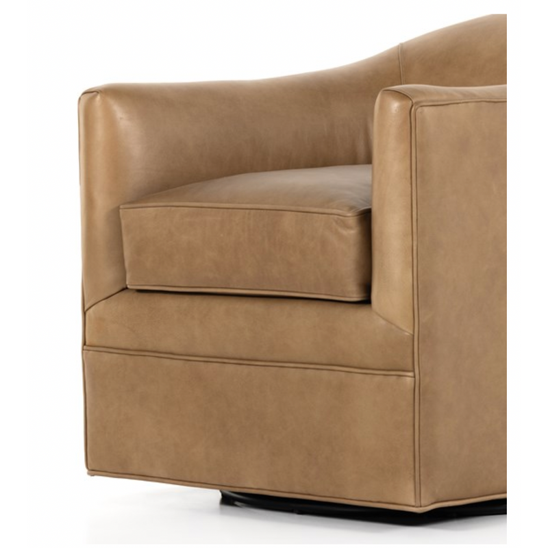 Quinton Swivel Chair - Ontario Taupe