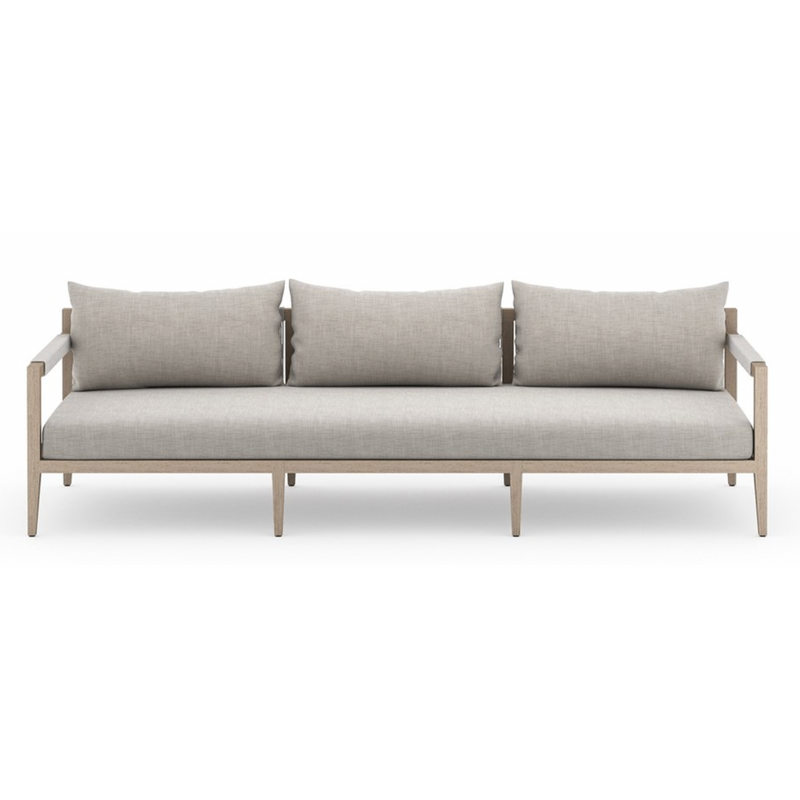 Sherwood Outdoor Sofa 93" Stone Grey