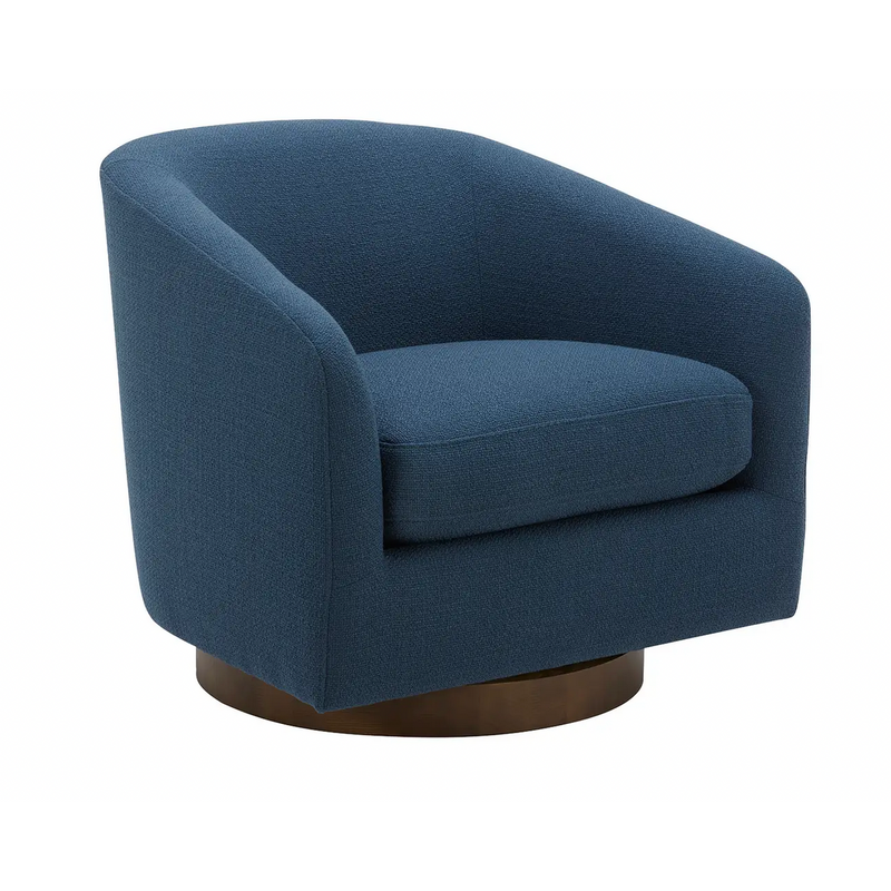 Oscilee Swivel Chair - Dark Atlantic