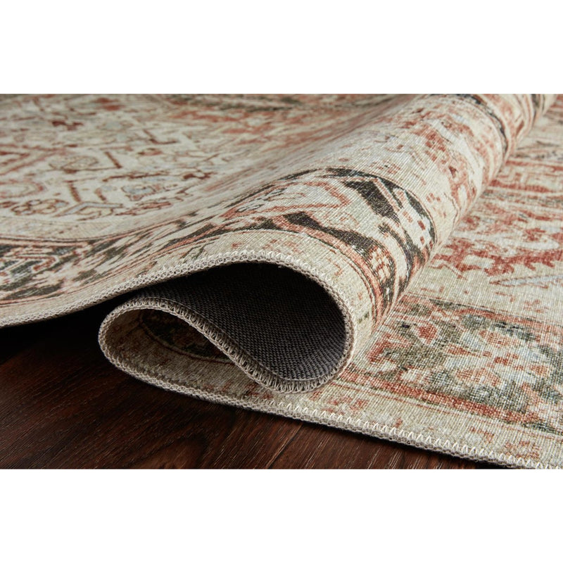 Lenna Rust &amp; Charcoal Area Rug