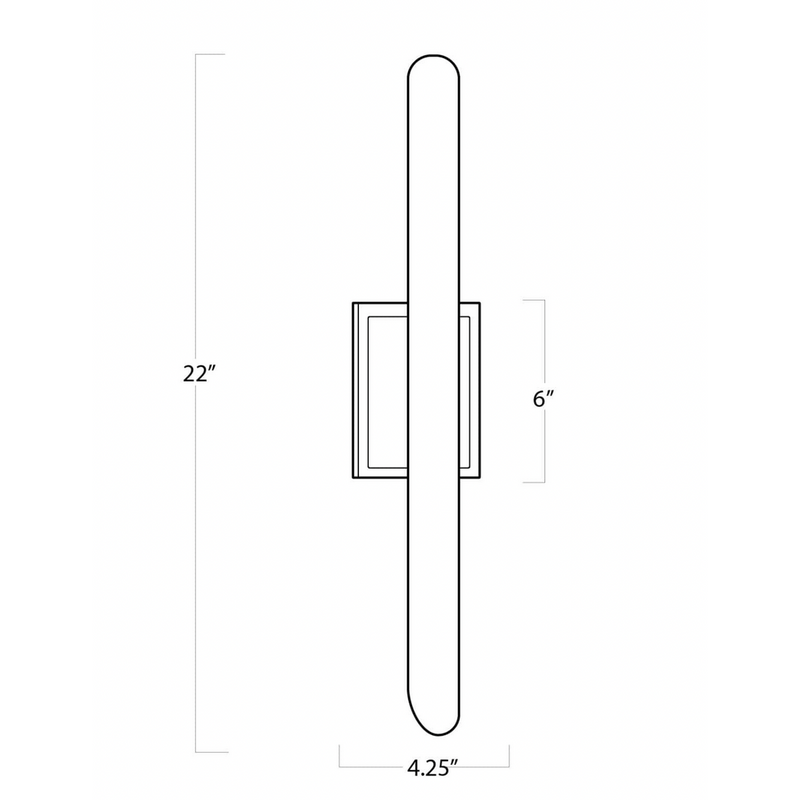 Redford Sconce - White