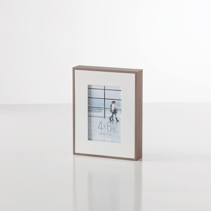 Boulevard Ash Veneer Matte Frame - 4x6 - 122 West