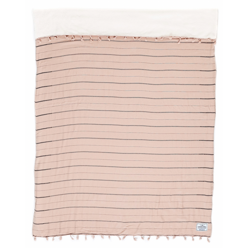 Tofino Towel Co - Turkish Throw 100% cotton The Knox- Beige