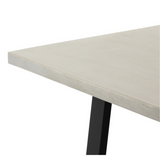 Cyrus Outdoor Dining Table - Light Grey