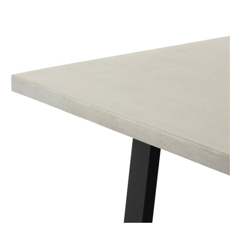 Cyrus Outdoor Dining Table - Light Grey