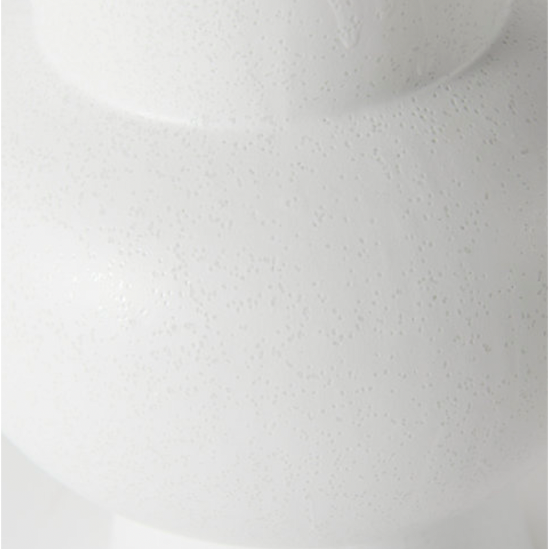 Laforge White Ceramic Vase Medium
