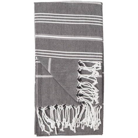 Turkish Towel - Sultan - Black