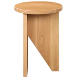 Grace Accent Table in Natural Oak