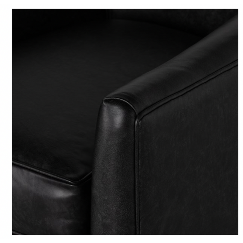 Quinton Swivel Chair - Arvada Black
