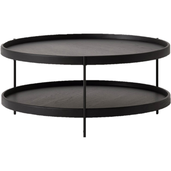 Sage Round Coffee Table - Black