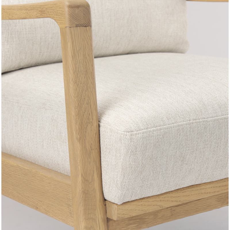 Roeburn Accent Chair - Cream Fabric