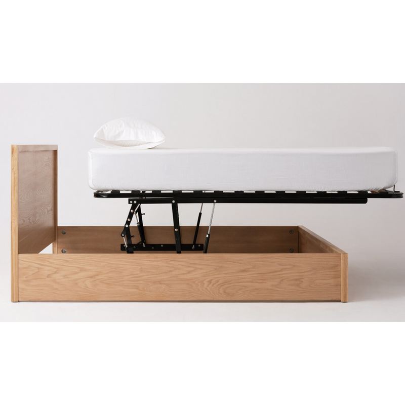 Marcel Lift Storage Bed - Oak