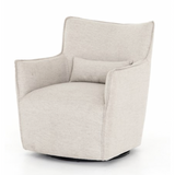 Kimble Swivel Chair in Noble Platinum