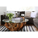 Natura Round Root Coffee Table - S