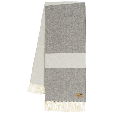 Colour Block Stripe Throw
