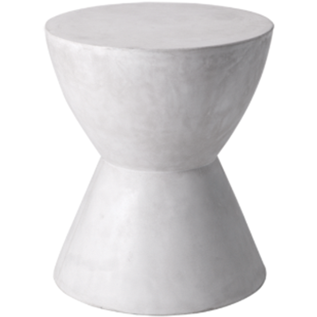 Logan End Table White