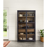 Millie Cabinet - Drifted Black/ Drifted Oak