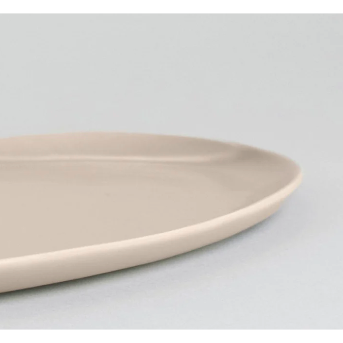 The Oval Serving Platter Desert Taupe