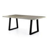 Cyrus Outdoor Dining Table - Light Grey