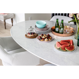 Flute Oval Dining Table