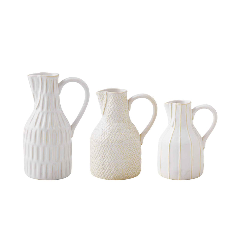 Stone Ware Jug Bud Vases