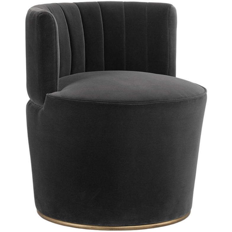 August Lounge Chair - Shadow Grey