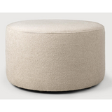 Barrow Low Ottoman in Off White