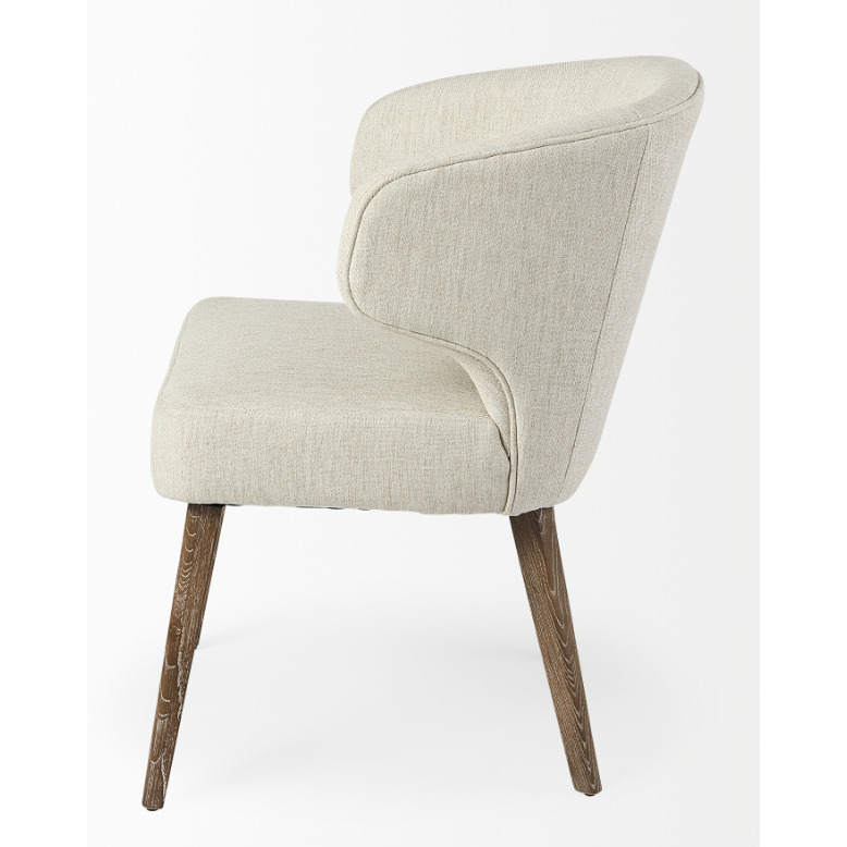 Niles Dining Chair in Cream